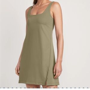 Old Navy Active Powersoft Olive Dress